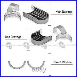 01-05 Honda Civic EX HX D17A2 1.7 SOHC FULL SET WITH RINGS & ENGINE BEARINGS