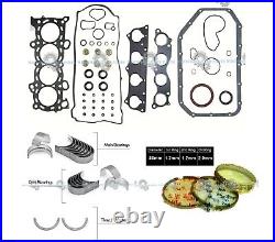 02-06 Acura RXS TYPE S 2.0L K20A2 K20Z1 FULL GASKET SET RINGS & BEARINGS DOHC