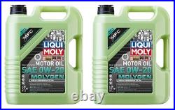 10 Liters Liqui Moly 0W-20 Molygen New Gen MFC Synthetic Engine Oil LM20438