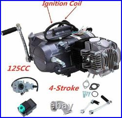 125cc 4Stroke Engine Motor Full Kit For Honda CRF50 CRF70 Pit Bike CT70 AIR COOL