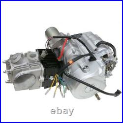 125cc Engine Motor Full Kit Semi Auto 3+1 Reverse Electric Start GoKart ATV Quad