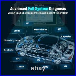 12V Gas Diesel Car Full System OBD2 Code Reader SRS ABS TPMS DPF AC EPB Engine