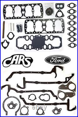 1932-38 Ford 221 21-stud Flathead Full Engine Gasket Set Best Gasket