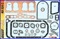 1937-48 Cadillac/LaSalle 322 346 flathead Full engine Gasket Set withcopper Head