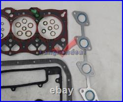 1PCS New Full Gasket Kit for ISUZU 4LE1 Engine Excavator