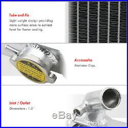 2-Row Aluminum Core Racing Engine Cooling Radiator For 1983-1985 Mazda RX7 FB3S