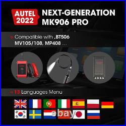 2022 Newest Autel MaxiSys MK906 Pro Coding Full System Diagnostic Scanner Tool