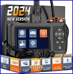 2024 ANCEL HD430 Heavy Duty Truck Scanner OBD2 For Cummins Caterpillar Engines