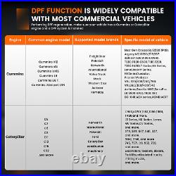 2024 ANCEL HD430 Heavy Duty Truck Scanner OBD2 For Cummins Caterpillar Engines