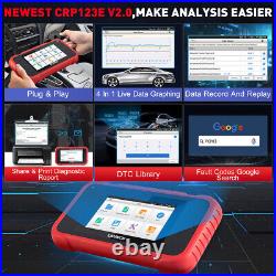 2024 LAUNCH CRP123E V2.0 Car OBD2 Diagnostic Scanner Tool ABS SRS Engine DPF SAS