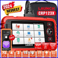 2024 LAUNCH CRP123X Elite Car OBD2 Scanner Code Reader ABS SRS Diagnostic Tool