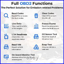 2024 TOPDON AD600 OBD2 Scanner Engine ABS SRS SAS AT TPMS EPB Diagnostic Tool