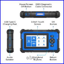 2024 TOPDON AD600 OBD2 Scanner Engine ABS SRS SAS AT TPMS EPB Diagnostic Tool