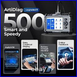 2024 TOPDON ArtiDiag500 PRO OBD2 Scanner ABS SRS Car Diagnostic Tool Code Reader