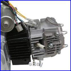 3+1 125cc Semi Auto Engine motor Elec Start ATV quad bike+ Full Wiring