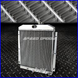 3-row Full Aluminum Radiator+16 Fan For 47-54 Chevy 3100/3600/3800 Truck Pickup