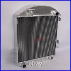 3Rows All Aluminum Radiator For 1924-1927 Ford Model T Bucket Config Engine