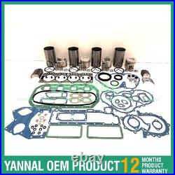 4BE1 Overhaul Rebuild Kit With Full Gasket Bearing Set For Isuzu Engine