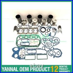 4BE1 Overhaul Rebuild Kit With Full Gasket Bearing Set For Isuzu Engine