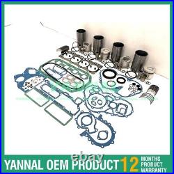 4BE1 Overhaul Rebuild Kit With Full Gasket Bearing Set For Isuzu Engine