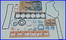 6BT RE-RING KIT with ROD & MAIN BEARINGS for CUMMINS 12V with. 010 HEAD GASKET KIT