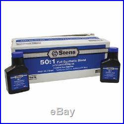 770-680 Stens Case Of 24 Stens Full Synthetic 501 2-Cycle Engine Oil Mix 2.6oz