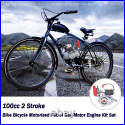 ANBULL Full Set 100cc Bicycle Engine 2-Stroke Motorized Motor Bike Modified Set