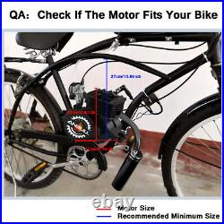 Anbull Full Set 100CC Bike Bicycle Engine Gas Motor Motorized Kit 2 Stroke US