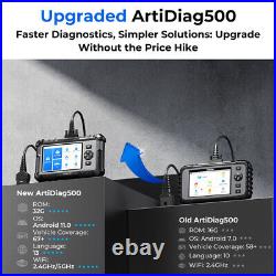 ArtiDiag500 OBD2 Scanner Code Reader Engine Transmission ABS SRS Diagnostic Tool