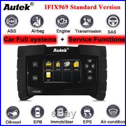 Autek IFIX969 Auto ABS airbag SRS Engine AT/CVT ACC Audio EPB DPF TPMS reset