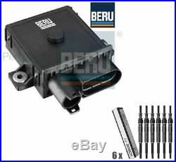BMW E60 525,530,535d Glow Plug Control Unit Relay Module & Glow Plugs BERU BOSCH