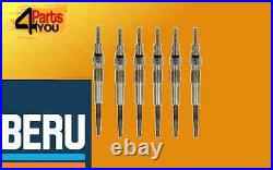 Beru 6x Glow Plug Bmw 5 Series E60 E61 2,5 3,0 D 525 530