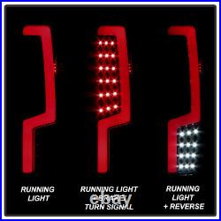 Black Smoke Lens 04-12 Chevy Colorado GMC Canyon Full LED Neon Tube Tail Light