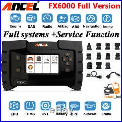 Car Engine ABS airbag all systems diagnostic tool Oilreset EPB TPMS DPF scanner