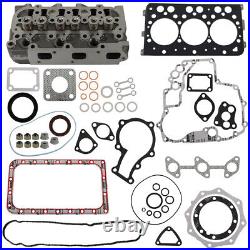 D782 Full Cylinder Head Assy With Valves & Full Gasket Kit For Kubota D782 Engine