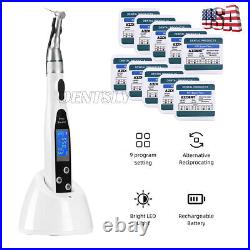 Dental Cordless LED Endo Motor 161 Contra Angle/10 X SX-F3 25MM Endo NITI Files