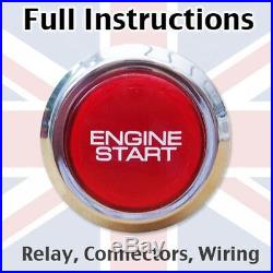 Engine Car Start Starter Stop Power Push Button Switch Full DIY kit! RC