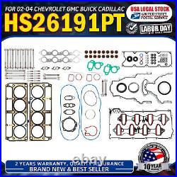 Engine Full Gasket Bolts Set HS26191PT New For Chevrolet Express 2500 2003-2004