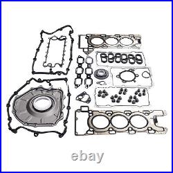 Engine Full Gasket Set+ Piston w /Rings for Jaguar Land Rover 3.0L V6 AJ126