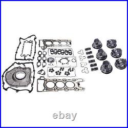 Engine Full Gasket Set+ Piston w /Rings for Jaguar Land Rover 3.0L V6 AJ126