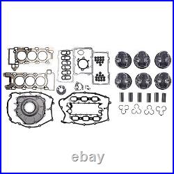 Engine Full Gasket Set+ Piston w /Rings for Jaguar Land Rover 3.0L V6 AJ126