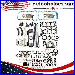 Engine Full Gasket Set Timing Chain Kit For Suzuki XL-7 2007-2009 3.6L V6