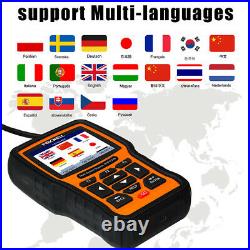 FOR BMW MINI OBD2 Scanner Code Reader Full System ABS SRS Engine Foxwell NT510