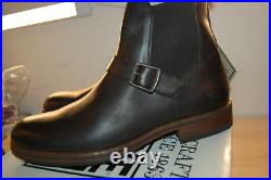 FRYE Mens Wilson Chelsea Engineer Boots full grain Leather NIB 11 M $360 Black