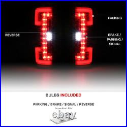 FULL LED UPGRADE 17-21 Ford SuperDuty withBlind Spot Sensor BLIS Tail Light Lamp