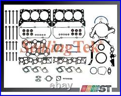 Fit 2000 Ford Mustang 3.8L V6 VIN 4 Full Gasket Set + Bolts Kit engine cylinder