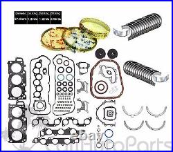 Fits 99-03 Lexus Es300 Rx300 3.0l 1mzfe 24v Dohc Full Set Engine Re-ring Kit