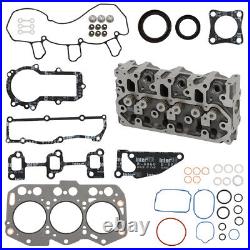 Fits For Yanmar Engine 3TNV76 Complete Cylinder Head Assy & Full Gasket Set