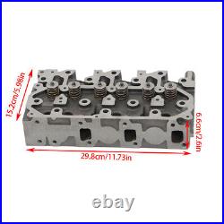 Fits For Yanmar Engine 3TNV76 Complete Cylinder Head Assy & Full Gasket Set