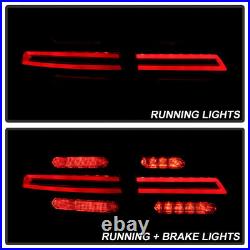 For 11-14 Porsche Cayenne 958 Black Full LED Sequential Signal Tail Brake Light